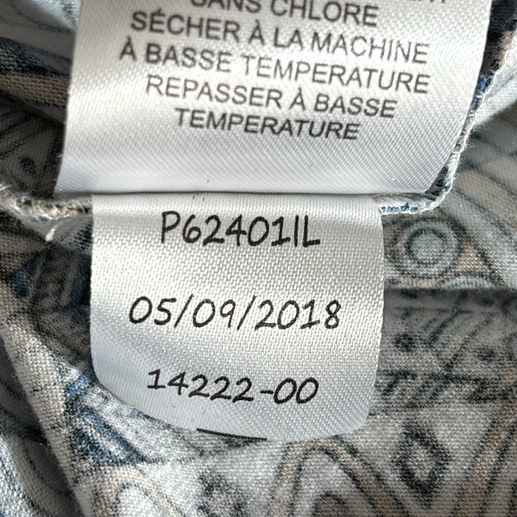 Aventura Celia halter sleeveless dress organic eco mosaic L - Picture 14 of 14